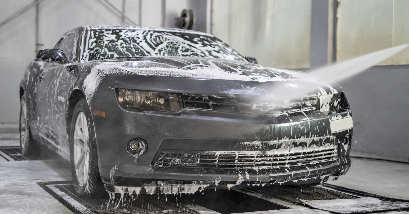 Professional car wash at Wheel Wash